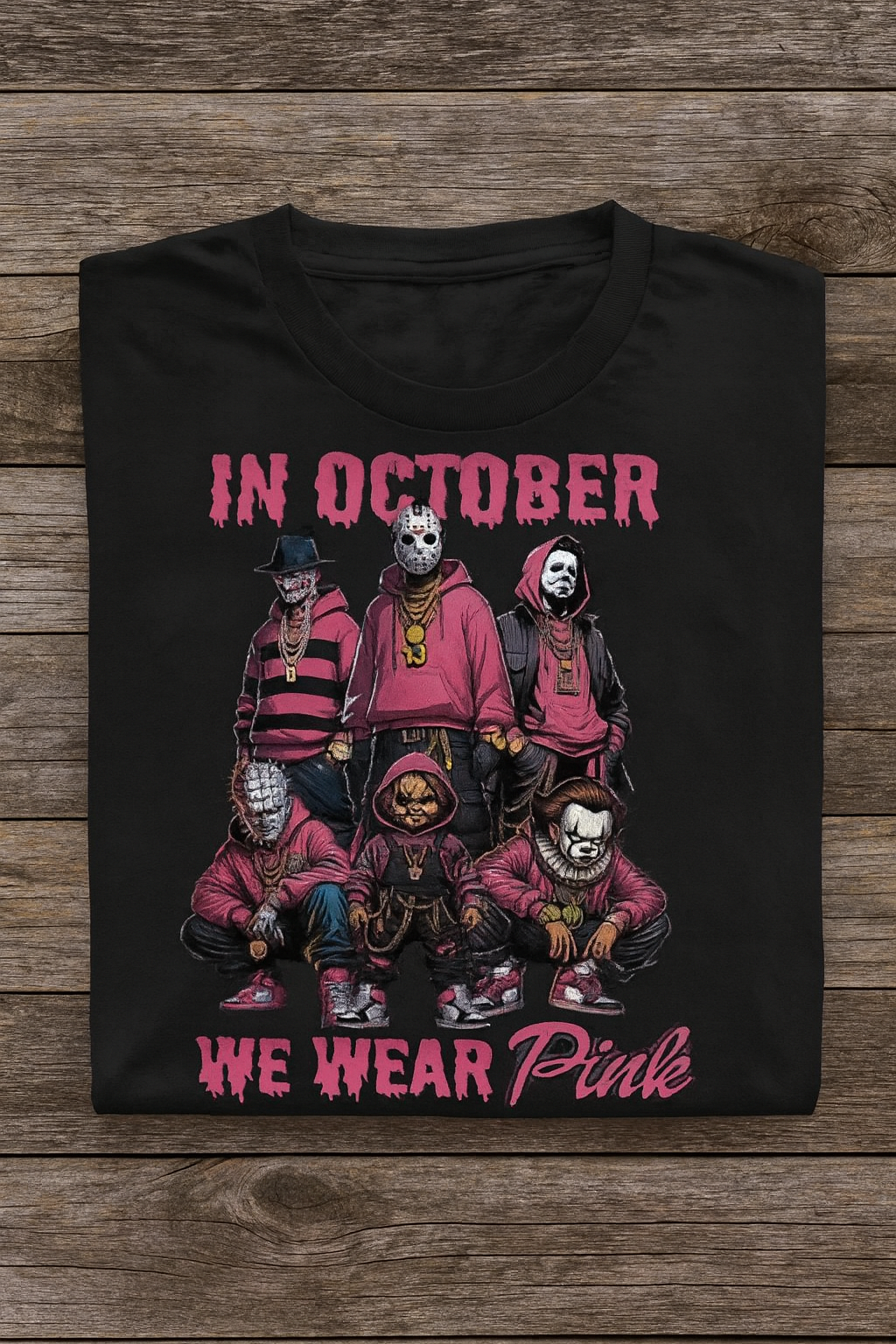 💗 BREAST CANCER HALLOWEEN TEE  (Long Sleeve)