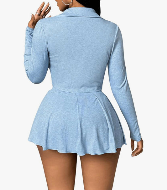 Boujee Chill Three-Piece Skirt Set