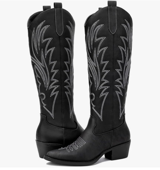 Embroidered Cowgirl Boots