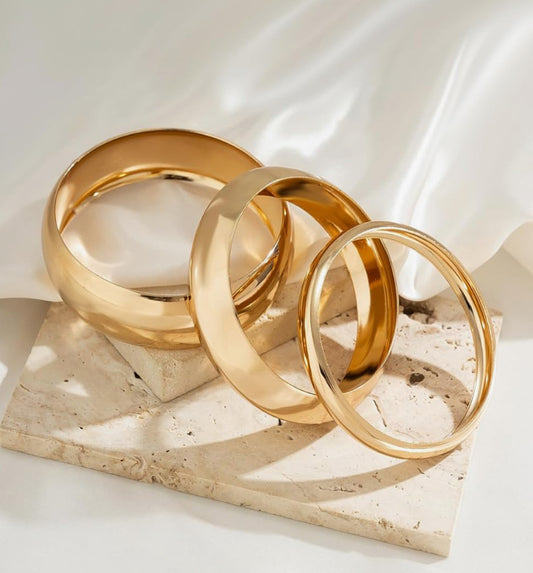 Boujee Gold Bracelet Stack Set