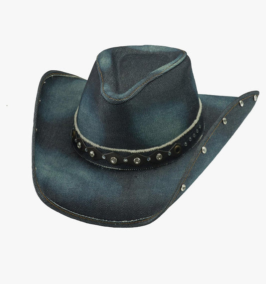 Denim Rodeo Hat
